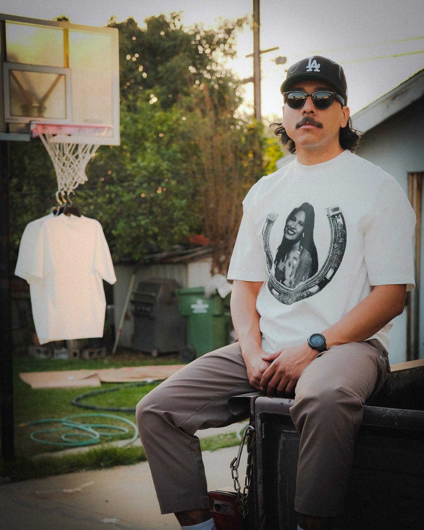 Selena Tribute Tee (Off-White)